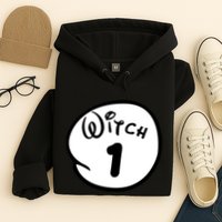 Witch 1 2 3 4 5 Custom Personalize Halloween Hoodie