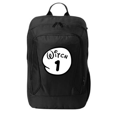Witch 1 2 3 4 5 Custom Personalize Halloween City Backpack