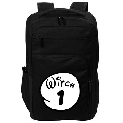 Witch 1 2 3 4 5 Custom Personalize Halloween Impact Tech Backpack