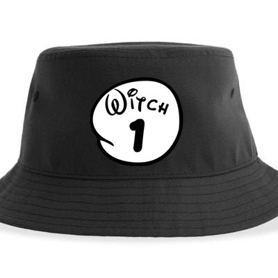 Witch 1 2 3 4 5 Custom Personalize Halloween Sustainable Bucket Hat