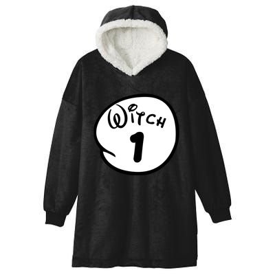 Witch 1 2 3 4 5 Custom Personalize Halloween Hooded Wearable Blanket