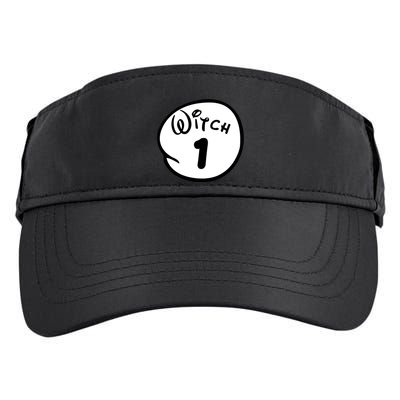 Witch 1 2 3 4 5 Custom Personalize Halloween Adult Drive Performance Visor