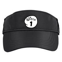 Witch 1 2 3 4 5 Custom Personalize Halloween Adult Drive Performance Visor