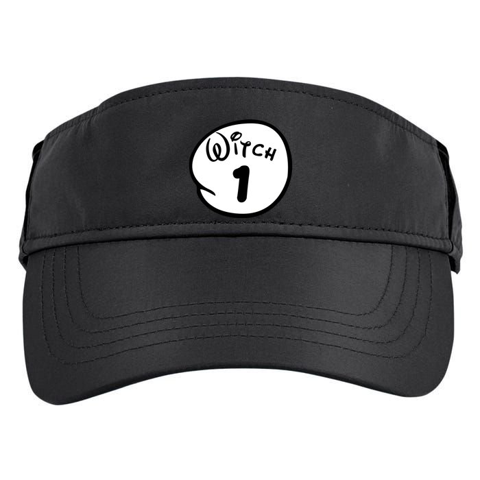 Witch 1 2 3 4 5 Custom Personalize Halloween Adult Drive Performance Visor