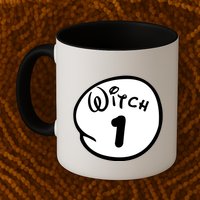 Witch 1 2 3 4 5 Custom Personalize Halloween Mug