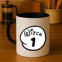 Witch 1 2 3 4 5 Custom Personalize Halloween Mug