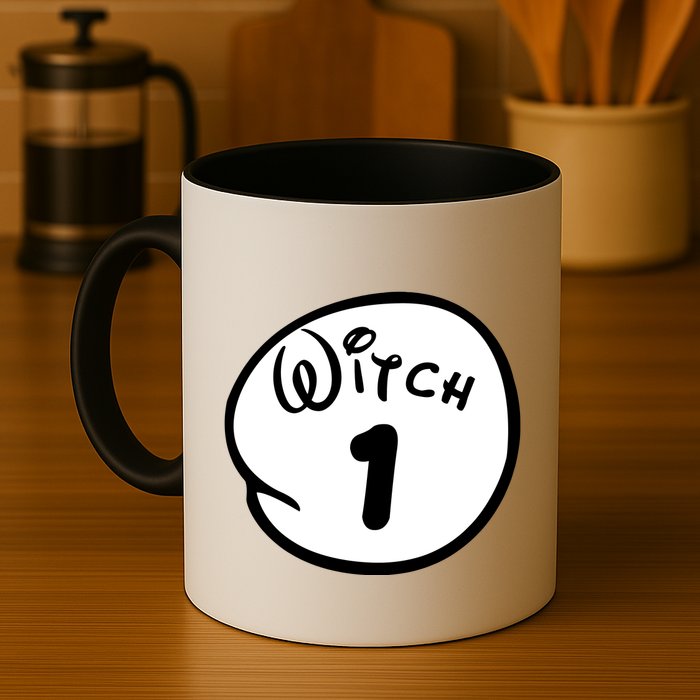 Witch 1 2 3 4 5 Custom Personalize Halloween Mug