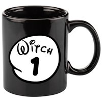 Witch 1 2 3 4 5 Custom Personalize Halloween 11oz C Handle Ceramic Mug