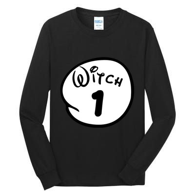 Witch 1 2 3 4 5 Custom Personalize Halloween Tall Long Sleeve T-Shirt