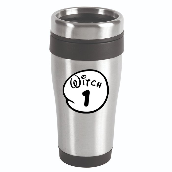Witch 1 2 3 4 5 Custom Personalize Halloween 16oz Travel Tumbler
