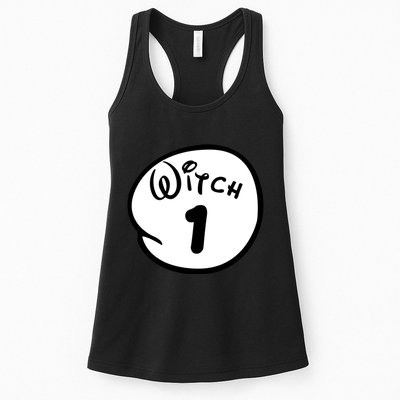 Witch 1 2 3 4 5 Custom Personalize Halloween Womens Tank Top