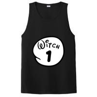Witch 1 2 3 4 5 Custom Personalize Halloween PosiCharge Competitor Tank