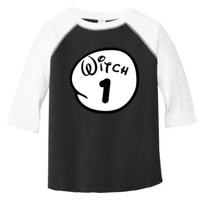 Witch 1 2 3 4 5 Custom Personalize Halloween Toddler Fine Jersey T-Shirt
