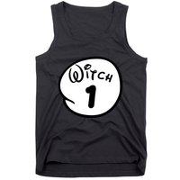 Witch 1 2 3 4 5 Custom Personalize Halloween Tank Top