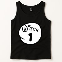 Witch 1 2 3 4 5 Custom Personalize Halloween Tank Top
