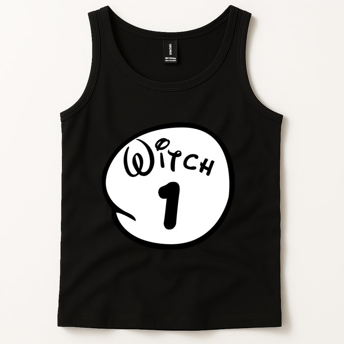 Witch 1 2 3 4 5 Custom Personalize Halloween Tank Top