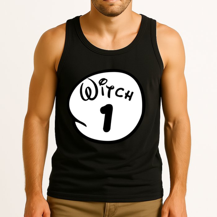 Witch 1 2 3 4 5 Custom Personalize Halloween Tank Top