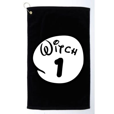 Witch 1 2 3 4 5 Custom Personalize Halloween Golf Towel