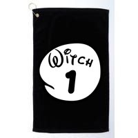 Witch 1 2 3 4 5 Custom Personalize Halloween Golf Towel