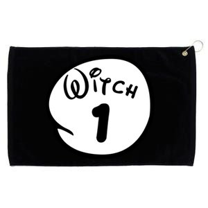 Witch 1 2 3 4 5 Custom Personalize Halloween Grommeted Golf Towel