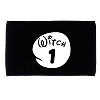 Witch 1 2 3 4 5 Custom Personalize Halloween Microfiber Hand Towel