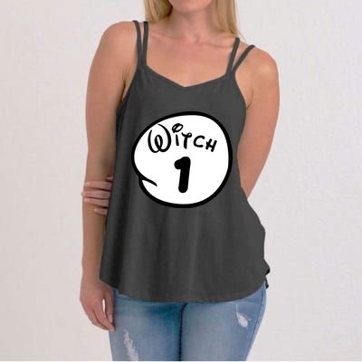 Witch 1 2 3 4 5 Custom Personalize Halloween Women's Strappy Tank