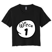 Witch 1 2 3 4 5 Custom Personalize Halloween Crop Top