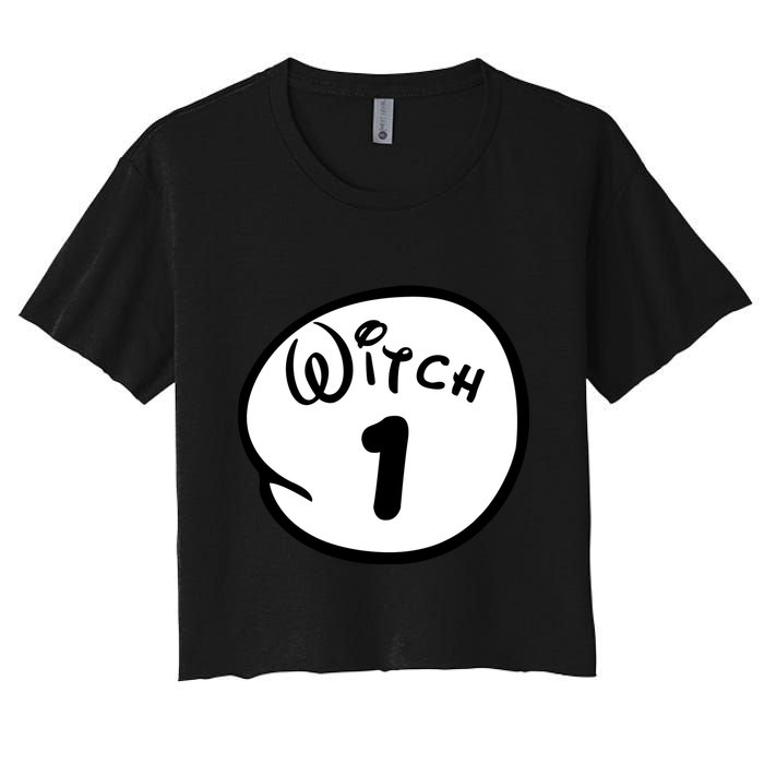 Witch 1 2 3 4 5 Custom Personalize Halloween Crop Top
