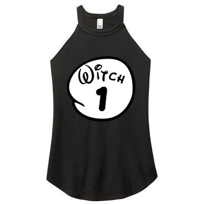 Witch 1 2 3 4 5 Custom Personalize Halloween Women's Perfect Tri Rocker Tank