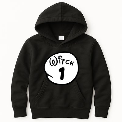 Witch 1 2 3 4 5 Custom Personalize Halloween Kids Hoodie