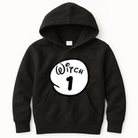 Witch 1 2 3 4 5 Custom Personalize Halloween Kids Hoodie