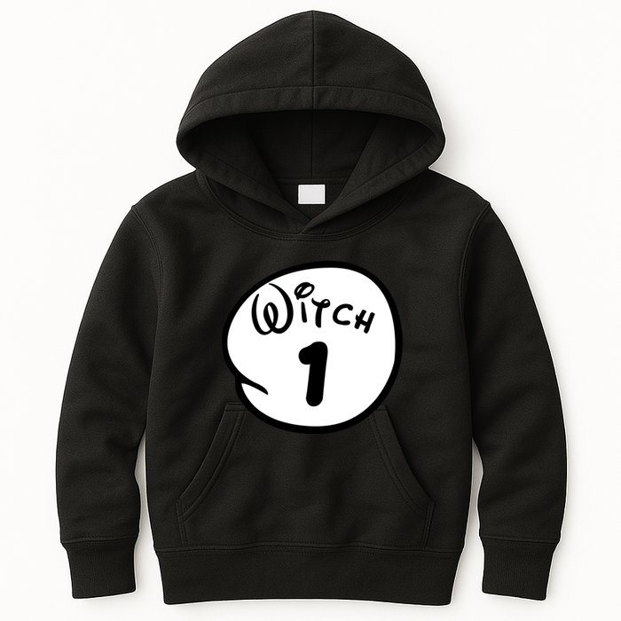 Witch 1 2 3 4 5 Custom Personalize Halloween Kids Hoodie