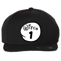 Witch 1 2 3 4 5 Custom Personalize Halloween Wool Snapback Cap