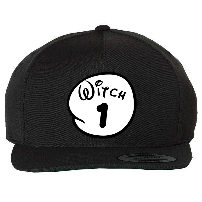 Witch 1 2 3 4 5 Custom Personalize Halloween Wool Snapback Cap