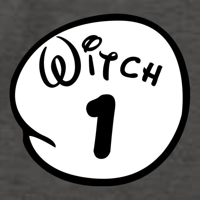 Witch 1 2 3 4 5 Custom Personalize Halloween Vector Backpack