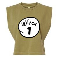 Witch 1 2 3 4 5 Custom Personalize Halloween Garment-Dyed Women's Muscle Tee