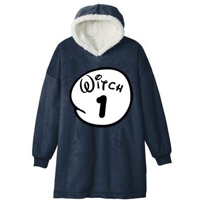 Witch 1 2 3 4 5 Custom Personalize Halloween Hooded Wearable Blanket