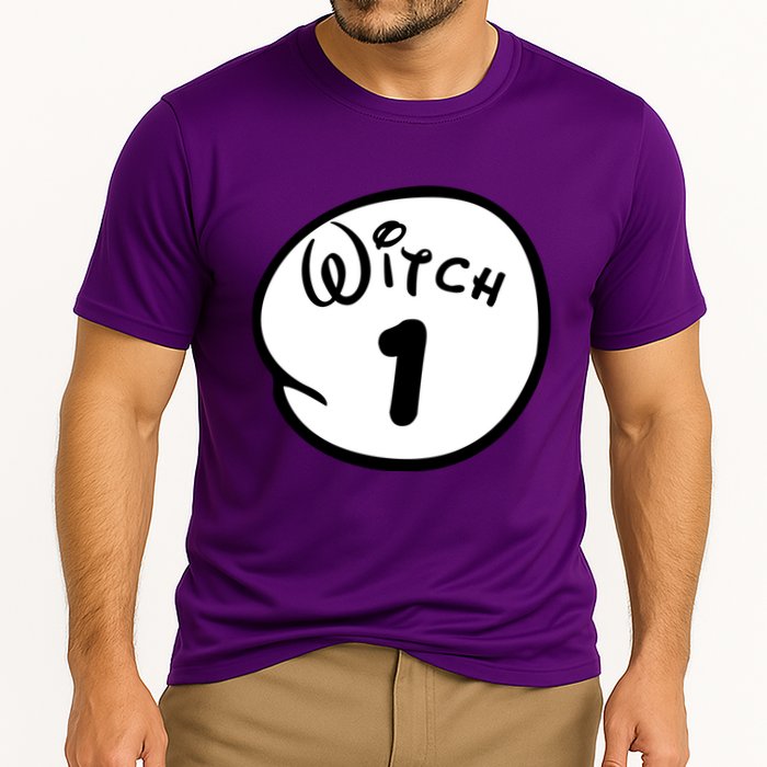 Witch 1 2 3 4 5 Custom Personalize Halloween Performance Shirt