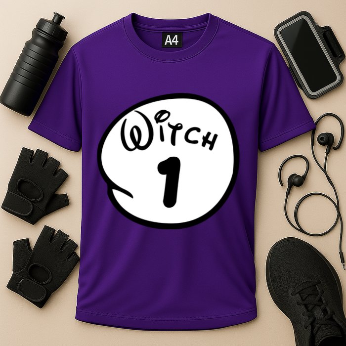 Witch 1 2 3 4 5 Custom Personalize Halloween Performance Shirt
