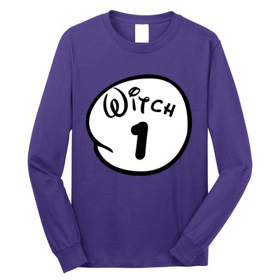 Witch 1 2 3 4 5 Custom Personalize Halloween Long Sleeve Shirt