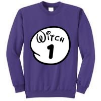 Witch 1 2 3 4 5 Custom Personalize Halloween Sweatshirt