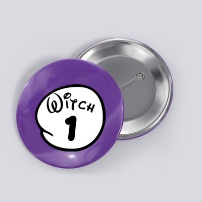 Witch 1 2 3 4 5 Custom Personalize Halloween Button