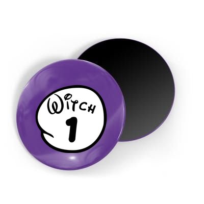 Witch 1 2 3 4 5 Custom Personalize Halloween Magnet