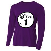 Witch 1 2 3 4 5 Custom Personalize Halloween Cooling Performance Long Sleeve Crew
