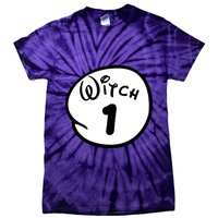Witch 1 2 3 4 5 Custom Personalize Halloween Tie-Dye T-Shirt