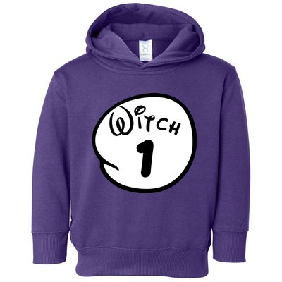 Witch 1 2 3 4 5 Custom Personalize Halloween Toddler Hoodie