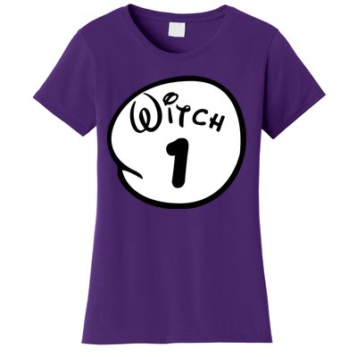 Witch 1 2 3 4 5 Custom Personalize Halloween Women's T-Shirt