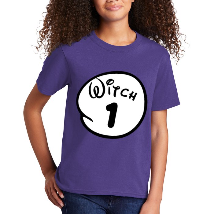 Witch 1 2 3 4 5 Custom Personalize Halloween Kids T-Shirt
