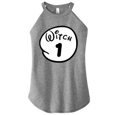 Witch 1 2 3 4 5 Custom Personalize Halloween Women's Perfect Tri Rocker Tank