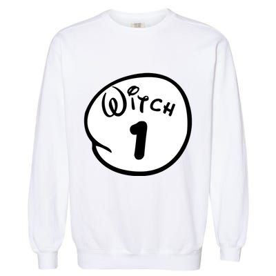Witch 1 2 3 4 5 Custom Personalize Halloween Garment-Dyed Sweatshirt